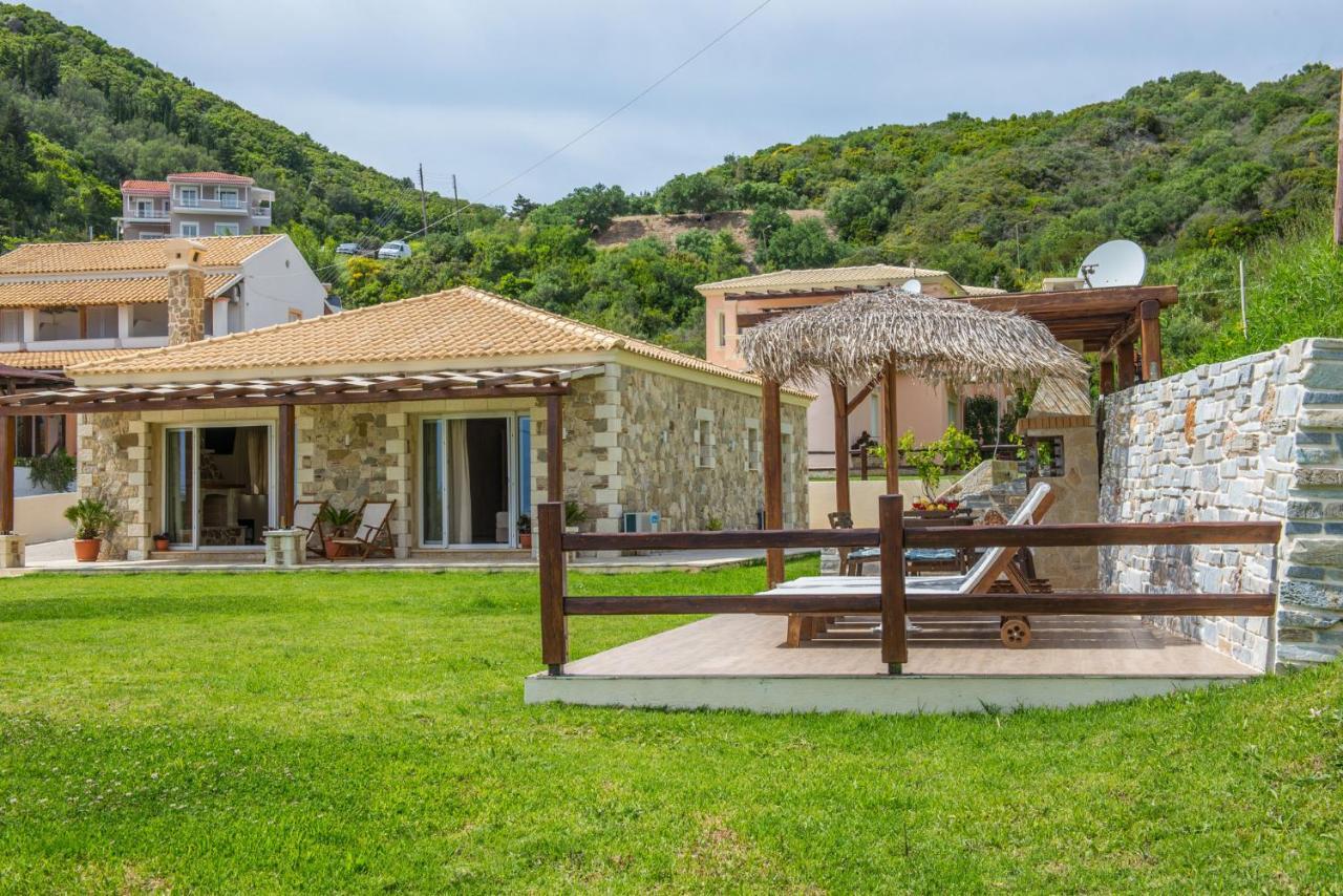 Villas Porto Kamini Afionas Corfu Bagian luar foto