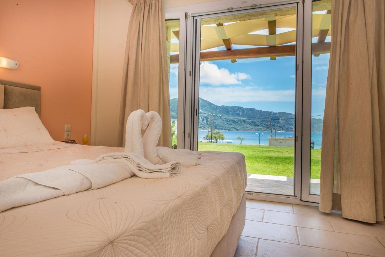 Villas Porto Kamini Afionas Corfu Bagian luar foto