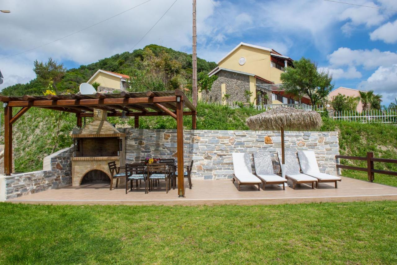Villas Porto Kamini Afionas Corfu Bagian luar foto