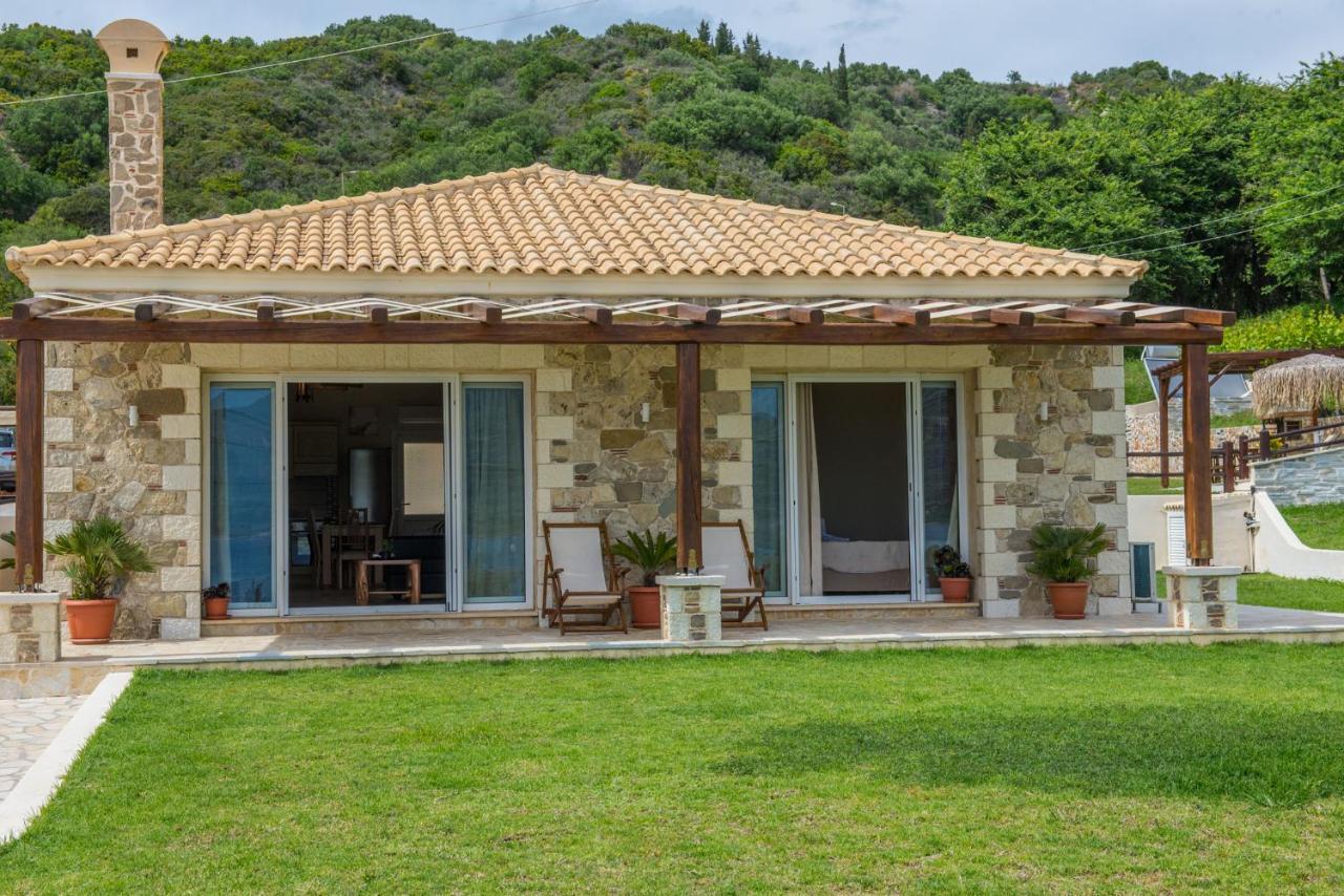 Villas Porto Kamini Afionas Corfu Bagian luar foto
