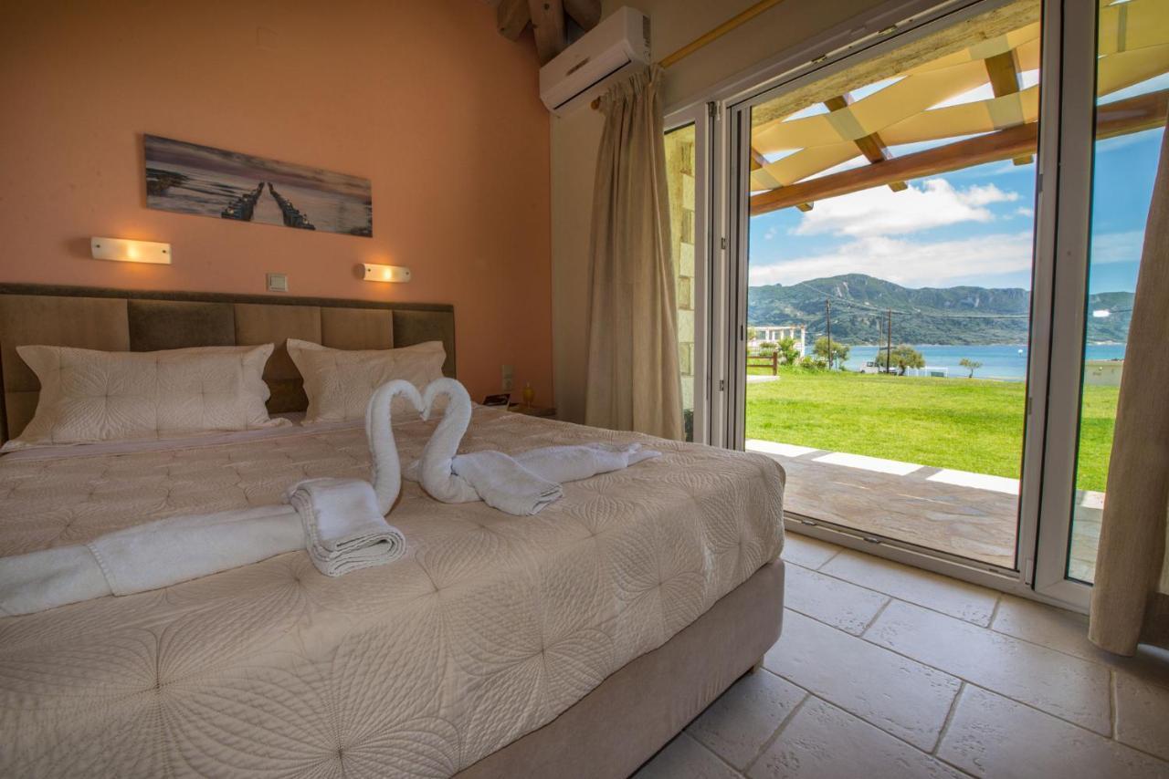 Villas Porto Kamini Afionas Corfu Bagian luar foto